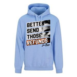 Better Send Those Refunds Cincinnati Football Fan Unisex Surf Hoodie