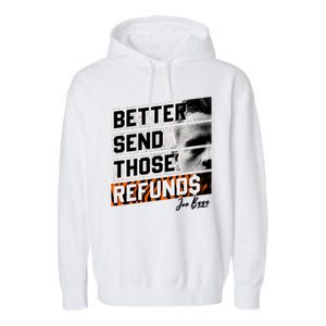 Better Send Those Refunds Cincinnati Football Fan Garment-Dyed Fleece Hoodie