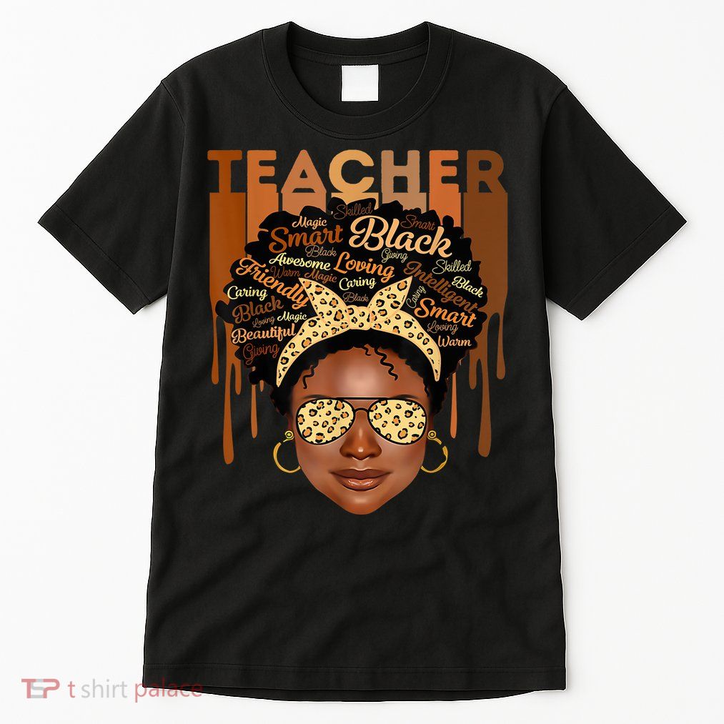 Black Smart Teacher Tall T-Shirt