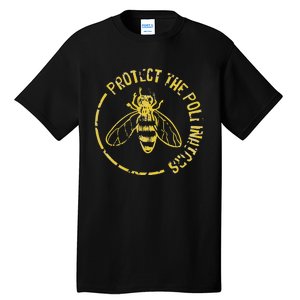 Bee Save The Bees Protect The Pollinators Tall T-Shirt