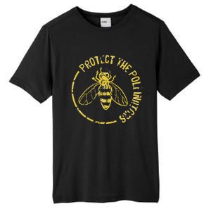 Bee Save The Bees Protect The Pollinators Tall Fusion ChromaSoft Performance T-Shirt