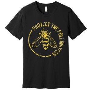 Bee Save The Bees Protect The Pollinators Premium T-Shirt