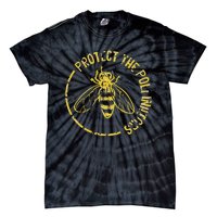 Bee Save The Bees Protect The Pollinators Tie-Dye T-Shirt