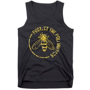 Bee Save The Bees Protect The Pollinators Tank Top