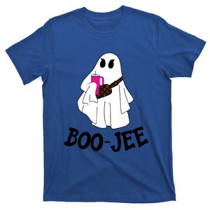 Boojee Stanley Tumbler Inspired Ghost Boujee Halloween Cute Great Gift T-Shirt