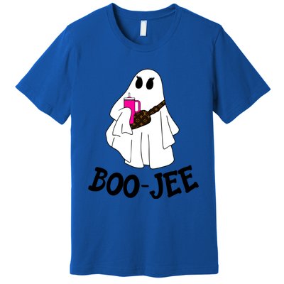 Boojee Stanley Tumbler Inspired Ghost Boujee Halloween Cute Great Gift Premium T-Shirt