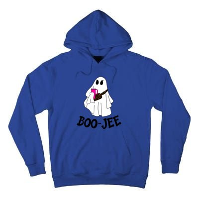 Boojee Stanley Tumbler Inspired Ghost Boujee Halloween Cute Great Gift Tall Hoodie