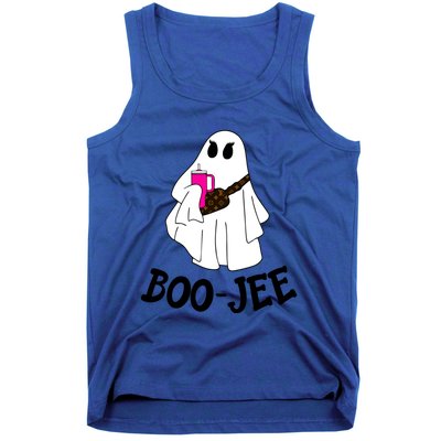 Boojee Stanley Tumbler Inspired Ghost Boujee Halloween Cute Great Gift Tank Top