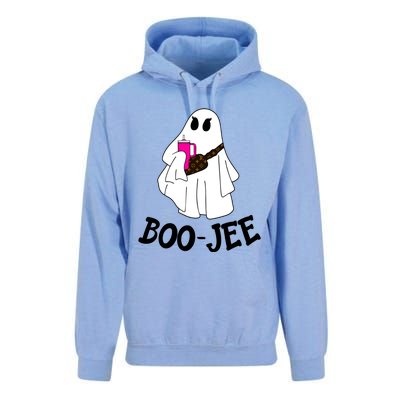 Boojee Stanley Tumbler Inspired Ghost Boujee Halloween Cute Great Gift Unisex Surf Hoodie