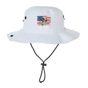 Best Shih Tzu Dad Ever American Flag 4th Of July Father Day Legacy Cool Fit Booney Bucket Hat