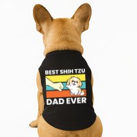 Best Shih Tzu Dad Ever Funny Shih Tzu Doggie Tank