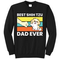 Best Shih Tzu Dad Ever Funny Shih Tzu Sweatshirt