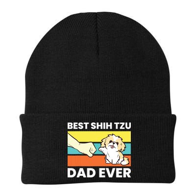 Best Shih Tzu Dad Ever Funny Shih Tzu Beanie