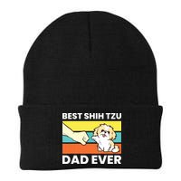 Best Shih Tzu Dad Ever Funny Shih Tzu Beanie