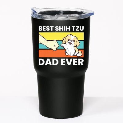 Best Shih Tzu Dad Ever Funny Shih Tzu Tumbler