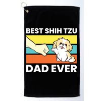 Best Shih Tzu Dad Ever Funny Shih Tzu Golf Towel