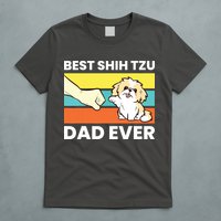 Best Shih Tzu Dad Ever Funny Shih Tzu T-Shirt