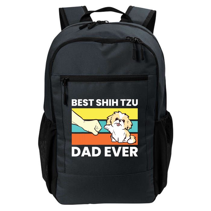 Best Shih Tzu Dad Ever Funny Shih Tzu Backpack
