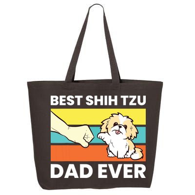 Best Shih Tzu Dad Ever Funny Shih Tzu 25L Jumbo Tote