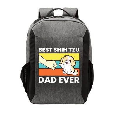 Best Shih Tzu Dad Ever Funny Shih Tzu Vector Backpack
