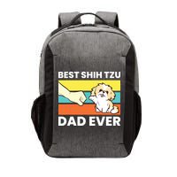 Best Shih Tzu Dad Ever Funny Shih Tzu Vector Backpack