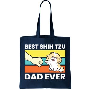 Best Shih Tzu Dad Ever Funny Shih Tzu Tote Bag