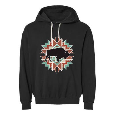 Buffalo Southwest Tribal Garment-Dyed Fleece Hoodie