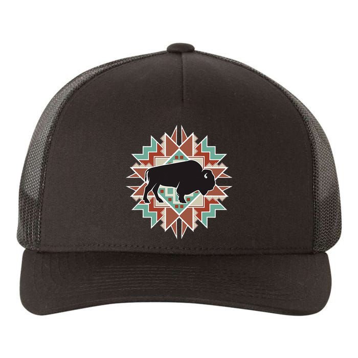 Buffalo Southwest Tribal Yupoong Adult 5-Panel Trucker Hat