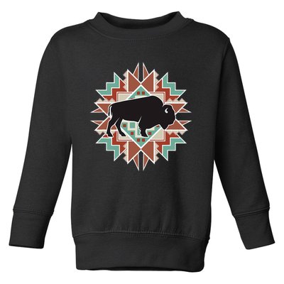 Buffalo Southwest Tribal Toddler Sweatshirt