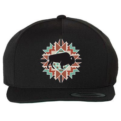 Buffalo Southwest Tribal Wool Snapback Cap