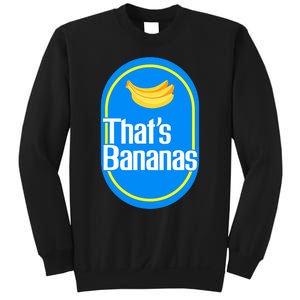 Banana Squad That's Banana Halloween Costume Sweatshirt