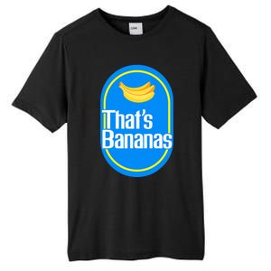 Banana Squad That's Banana Halloween Costume Tall Fusion ChromaSoft Performance T-Shirt