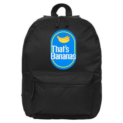 Banana Squad That's Banana Halloween Costume 16 in Basic Backpack