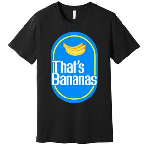 Banana Squad That's Banana Halloween Costume Premium T-Shirt