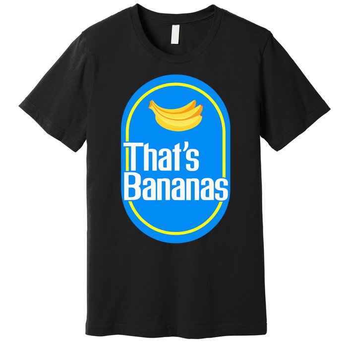 Banana Squad That's Banana Halloween Costume Premium T-Shirt