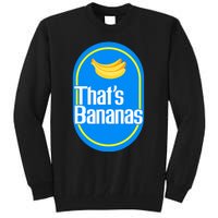 Banana Squad That's Banana Halloween Costume Tall Sweatshirt