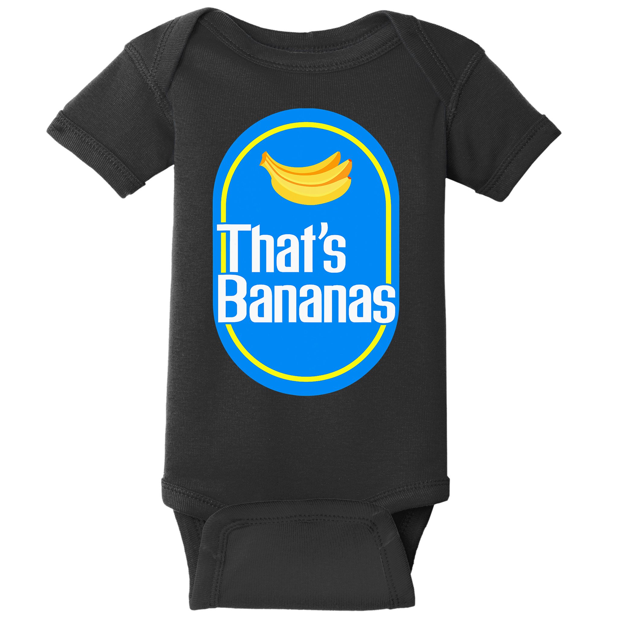 Banana Squad That's Banana Halloween Costume Baby Bodysuit