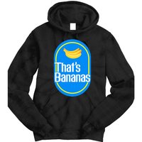 Banana Squad That's Banana Halloween Costume Tie Dye Hoodie