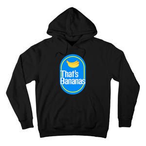 Banana Squad That's Banana Halloween Costume Tall Hoodie