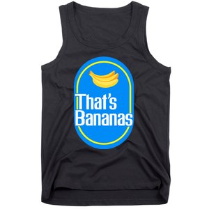 Banana Squad That's Banana Halloween Costume Tank Top