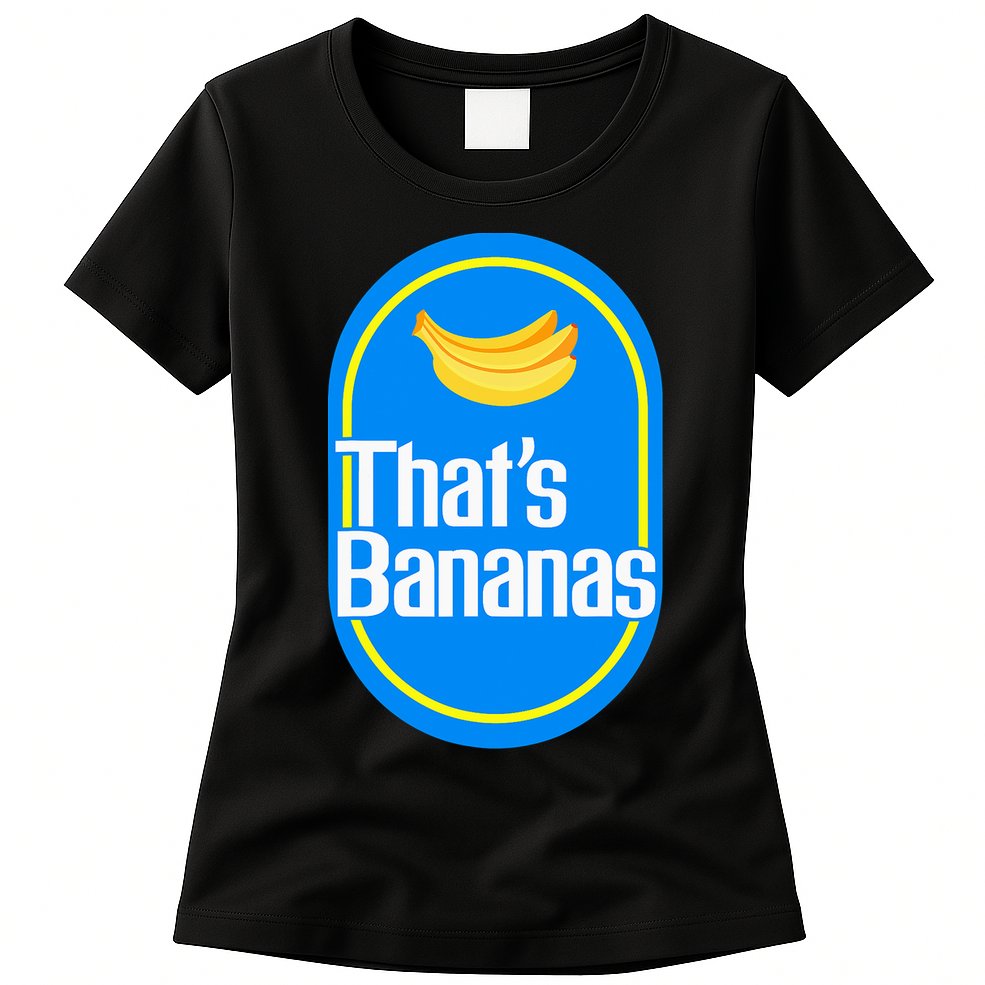 Banana Squad That's Banana Halloween Costume Womens T-Shirt