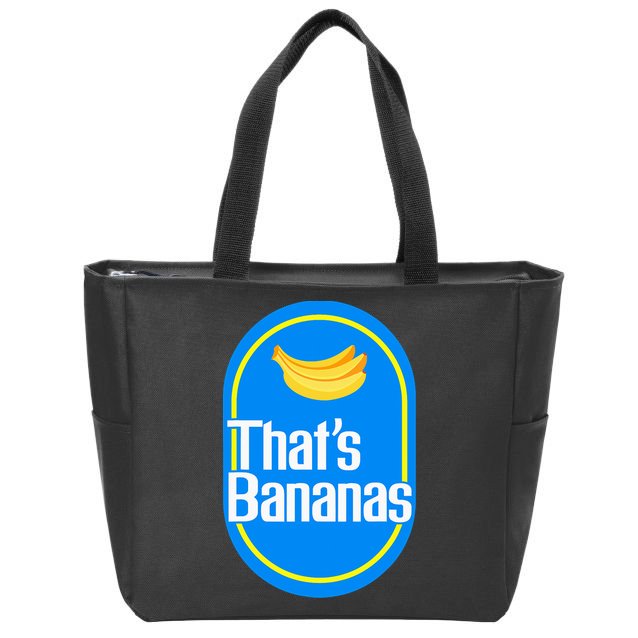 Banana Squad That's Banana Halloween Costume Zip Tote Bag