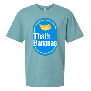 Banana Squad That's Banana Halloween Costume Sueded Cloud Jersey T-Shirt