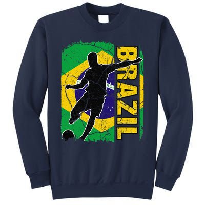 Brazilian Soccer Team Brazil Flag Jersey Football Fans Sweatshirt