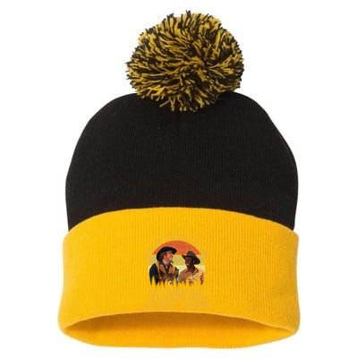 Blazing Saddles These Are People Of The Land The Common Clay Of The New West You Pom Pom 12in Knit Beanie