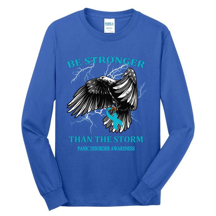 Be Stronger Than The Storm Panic Disorder Gift Tall Long Sleeve T-Shirt