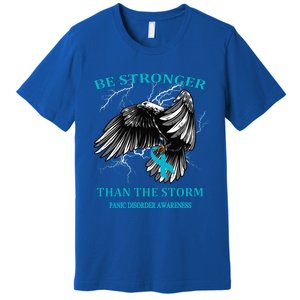 Be Stronger Than The Storm Panic Disorder Gift Premium T-Shirt