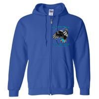 Be Stronger Than The Storm Panic Disorder Gift Full Zip Hoodie