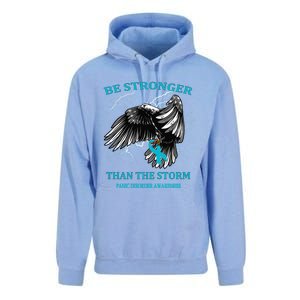 Be Stronger Than The Storm Panic Disorder Gift Unisex Surf Hoodie