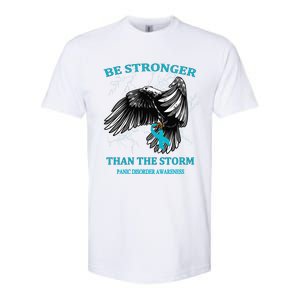 Be Stronger Than The Storm Panic Disorder Gift Softstyle CVC T-Shirt